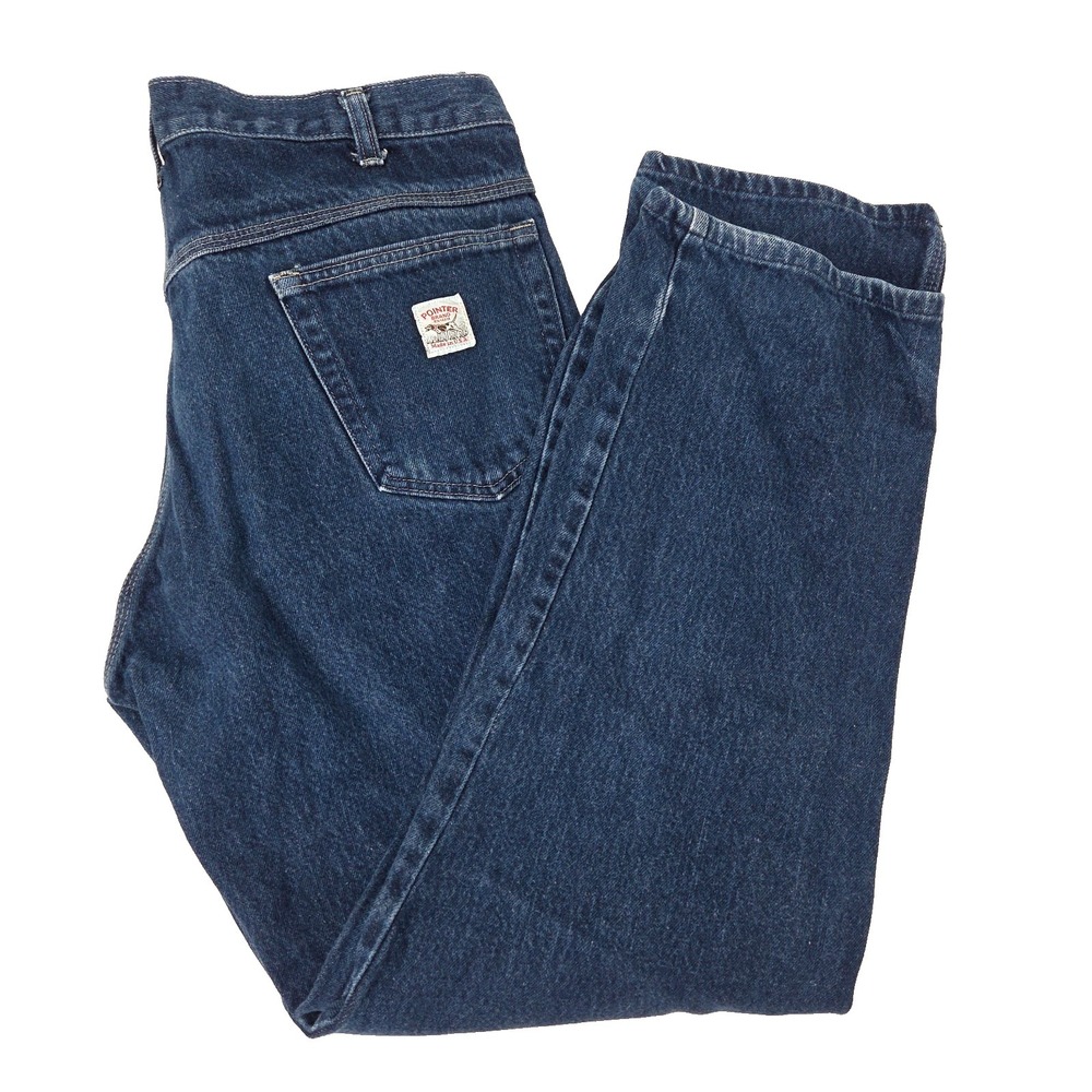Pointer Brand Men's Workwear Jeans USA Made Tag 36x36 Fits 36x32 Good Shape
